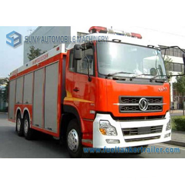 Dongfeng 3axles 10m3 Water Foam Tank Fire Fighting Truck